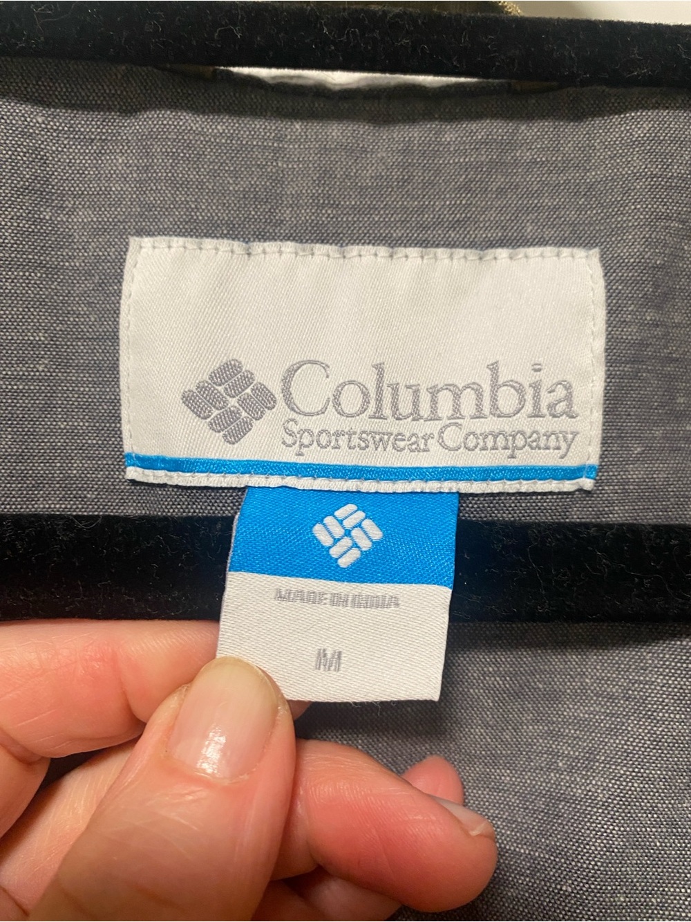 Columbia Men's Hooded Four Pocket Military Field Jacket Olive Green Size Medium - Picture 4 of 16